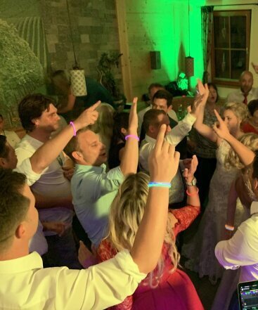 Hochzeitsparty mit Ein Dj Thomas