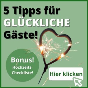 Glückliche Hochzeitsgäste 5 Tipps